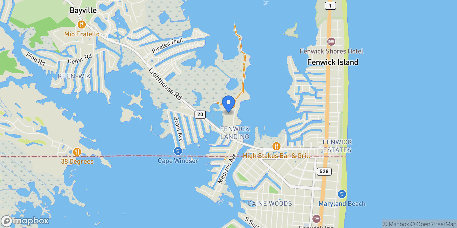 Map showing 30706 Keepers Walk, Selbyville, DE 19975, Selbyville, Delaware, United States.