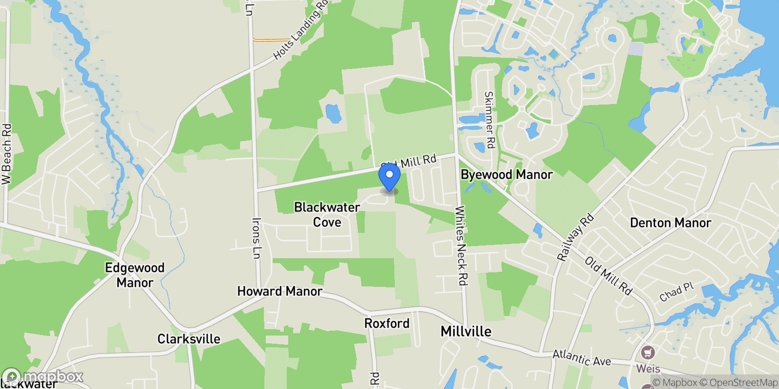Map showing 37921 Coppice Way, Dagsboro, DE 19939, Dagsboro, Delaware, United States.