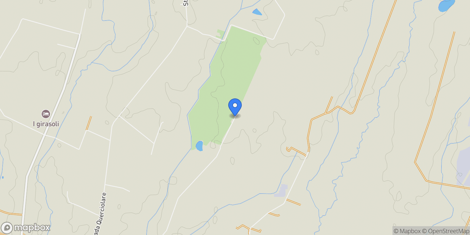 Map showing Località Cacciata Grande, Lazio, Italy.