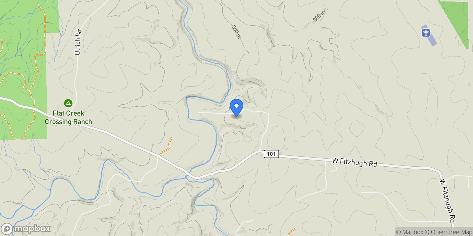 Map showing 401 Madrone Canyon DR, Dripping Springs, Texas, United States.