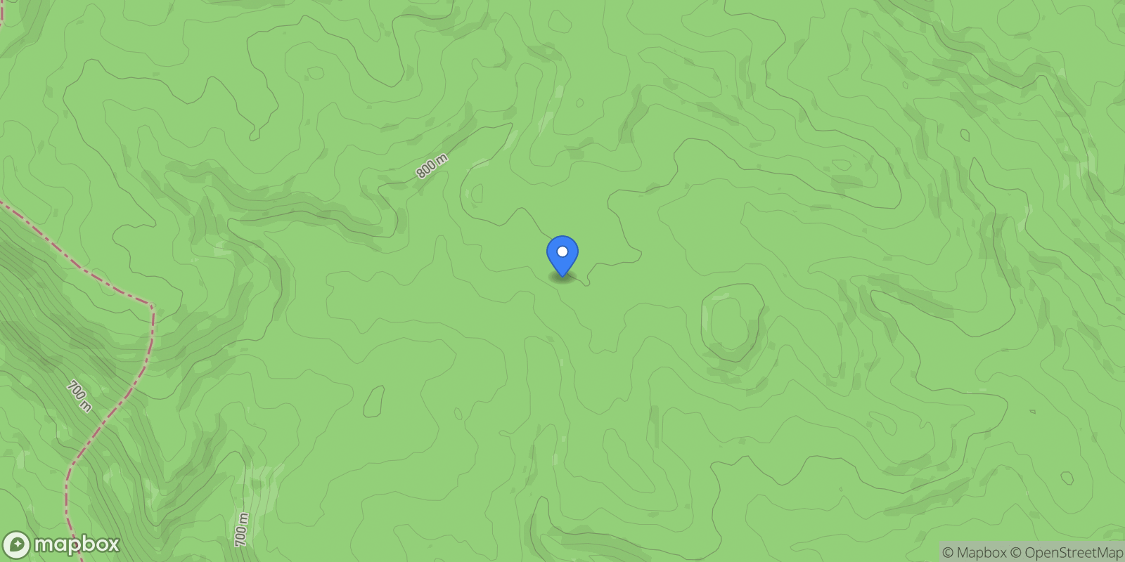 Map showing Khao Yai, Nakhon Ratchasima, Khao Yai, Prachin Buri, Thailand.