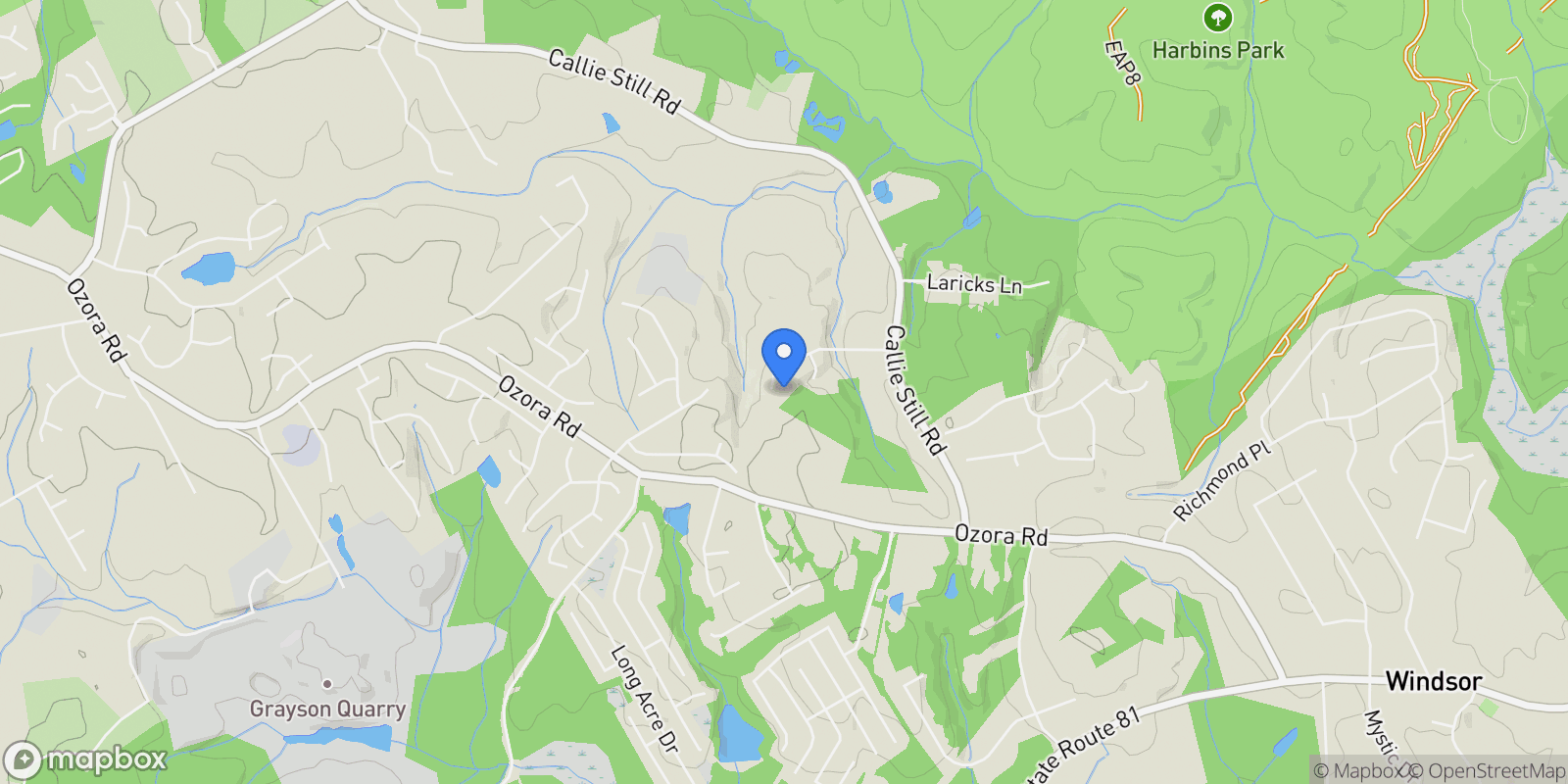 Map showing Lawrenceville, Georgia, United States.