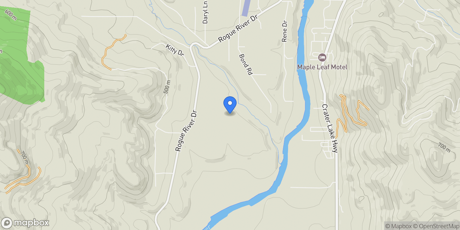Map showing 5512 Rogue River Drive , Eagle Point, OR 97524, Eagle Point, Oregon, United States.