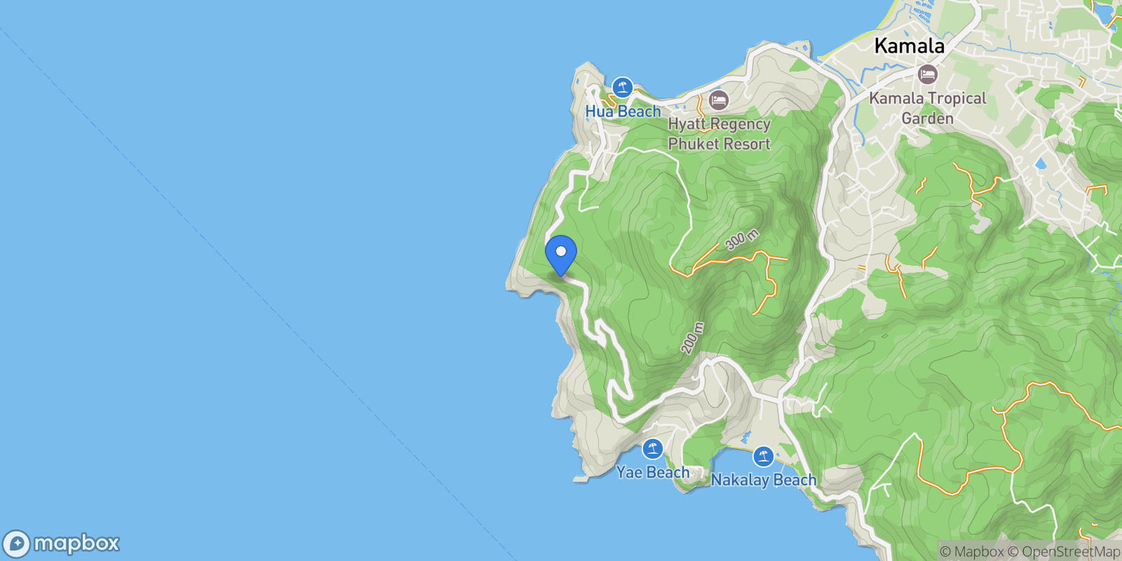 Map showing 49, 26, Tambon Kamala, Amphoe Kathu, Chang Wat Phuket 83150, Thailand, Kamala, Phuket, Thailand.