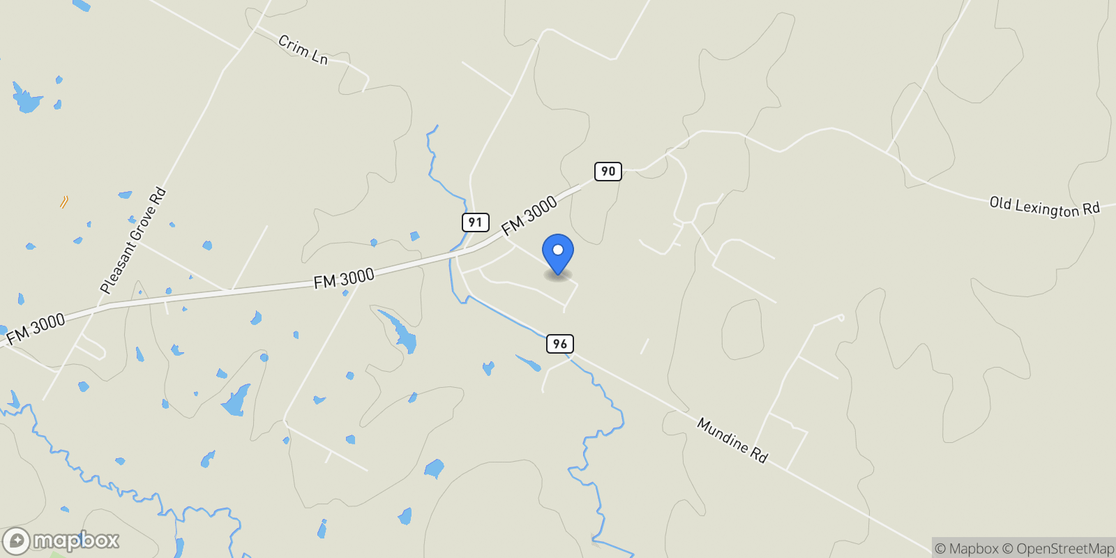 Map showing 153 Fawn HOLW, Elgin, Texas, United States.