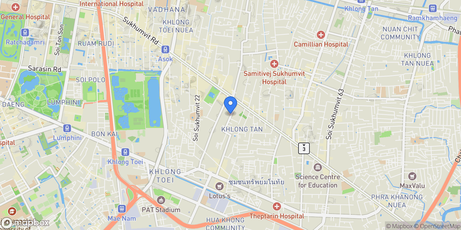 Map showing 50/2 Soi Sukhumvit 26, Khwaeng Khlong Tan, Khet Khlong Toei, Krung Thep Maha Nakhon 10110, Thailand, Bangkok, Krung Thep Maha Nakhon, Thailand.
