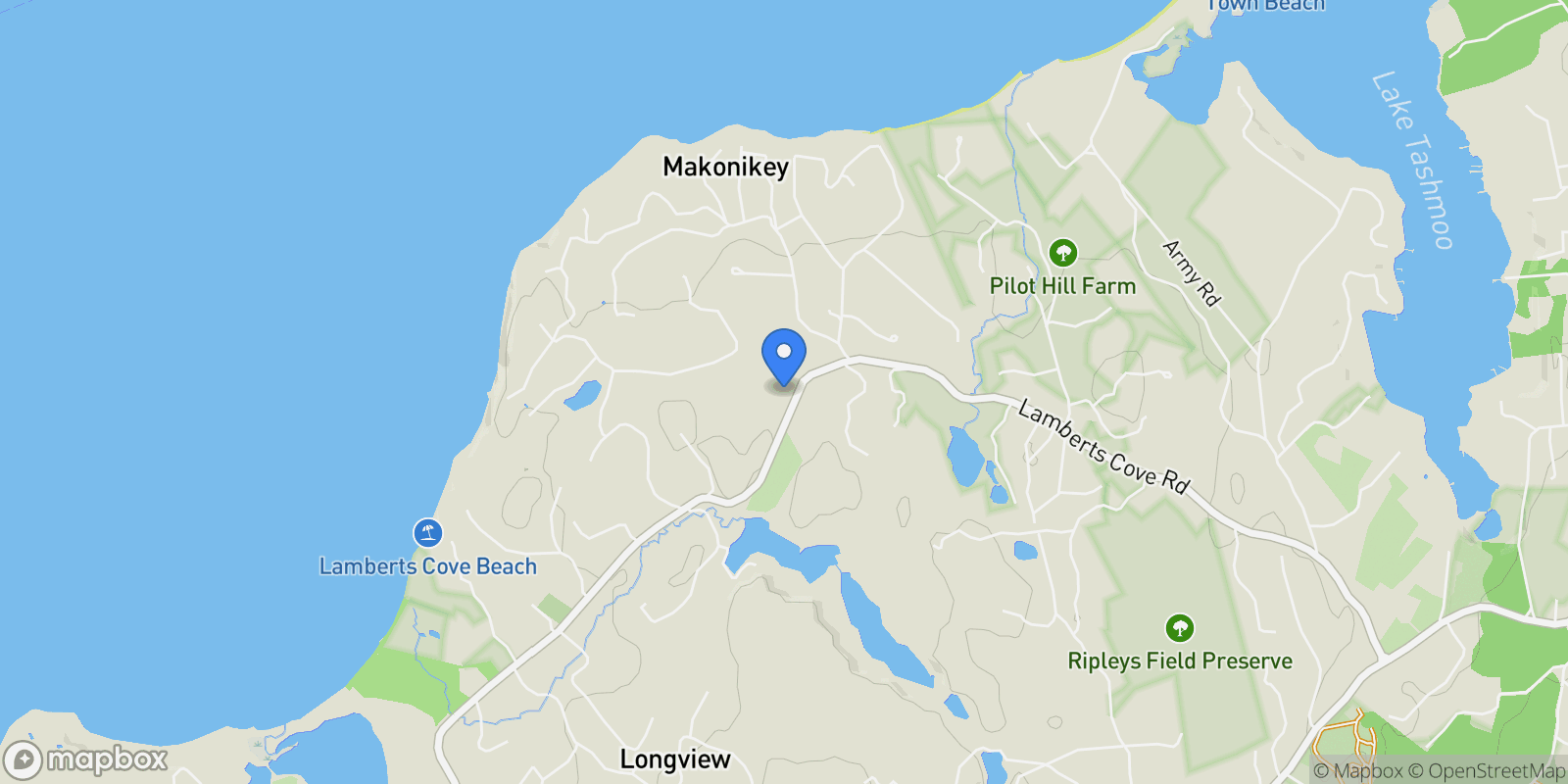 Map showing 31 Lamberts Cove Road, Vineyard Haven, MA 02568, West Tisbury, Massachusetts, United States.