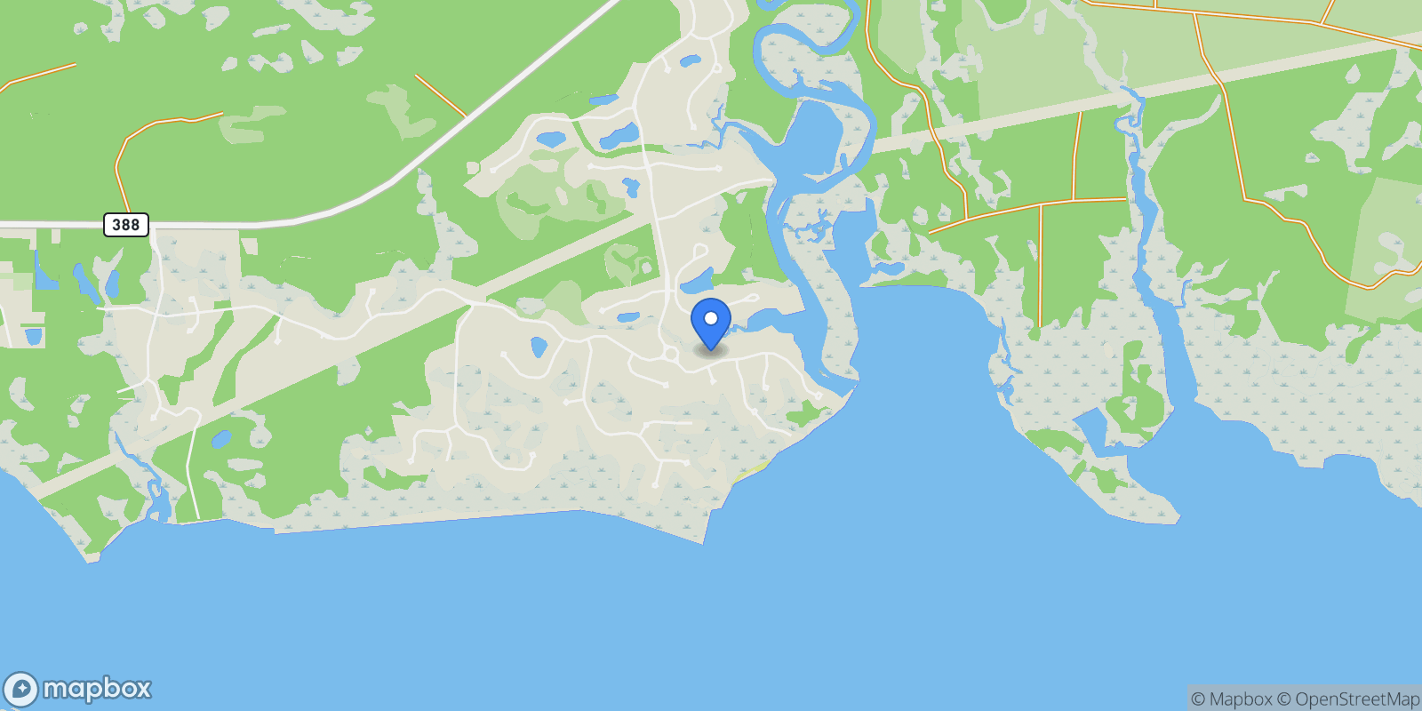 Map showing 6332 River House Drive, Rosemary Beach, Florida, United States.