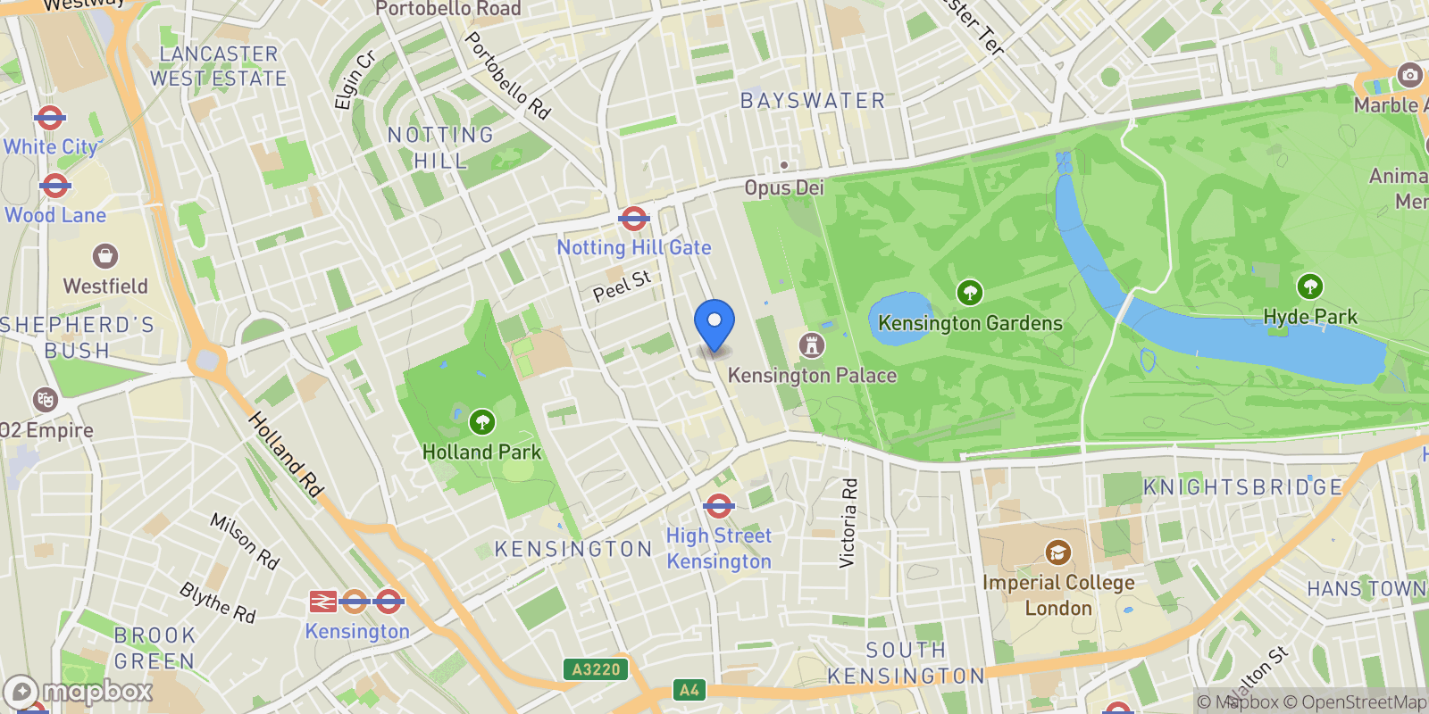 Map showing Flat 4, Central London, London, England, United Kingdom.