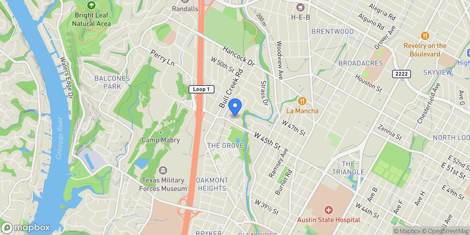 Map showing 4506 Chiappero TRL, Austin, Texas, United States.