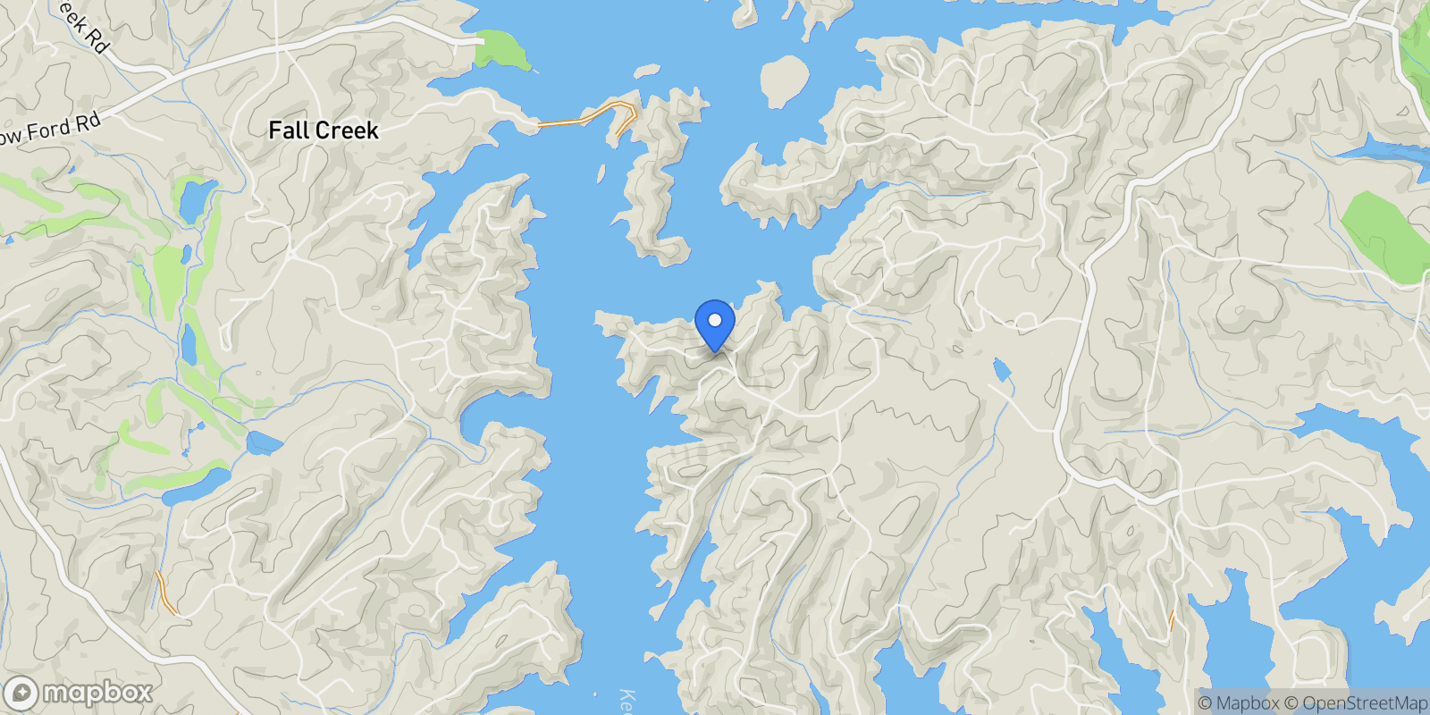 Map showing 805 Top Ridge Drive , Sunset, SC 29685, Sunset, South Carolina, United States.
