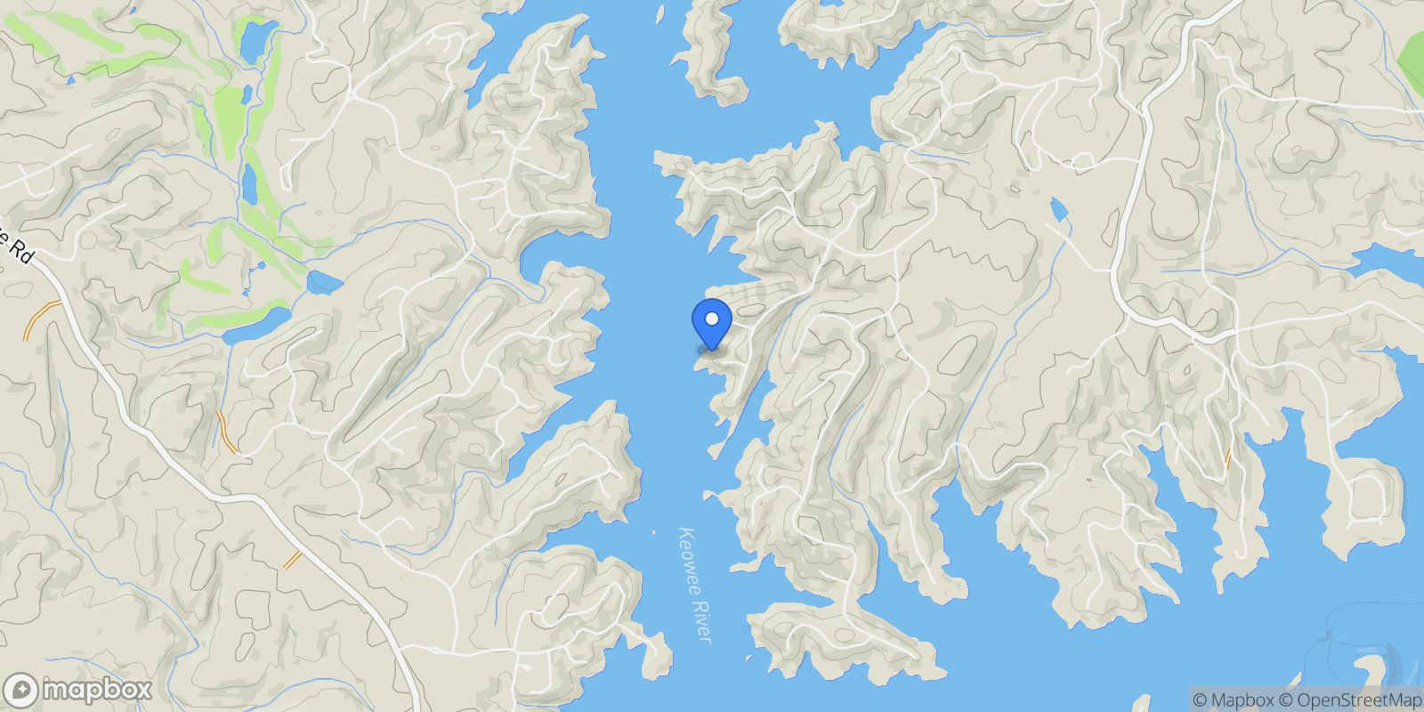 Map showing 108 Cool Water Court , Sunset, SC 29685, Sunset, South Carolina, United States.