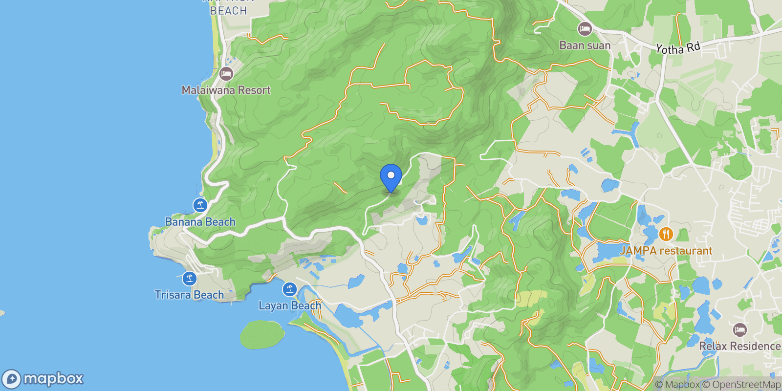 Map showing Pavara Vhana Type B Soi Layan 7, Choeng Thale, Phuket, 83 83110, Choeng Thale, Phuket, Thailand.