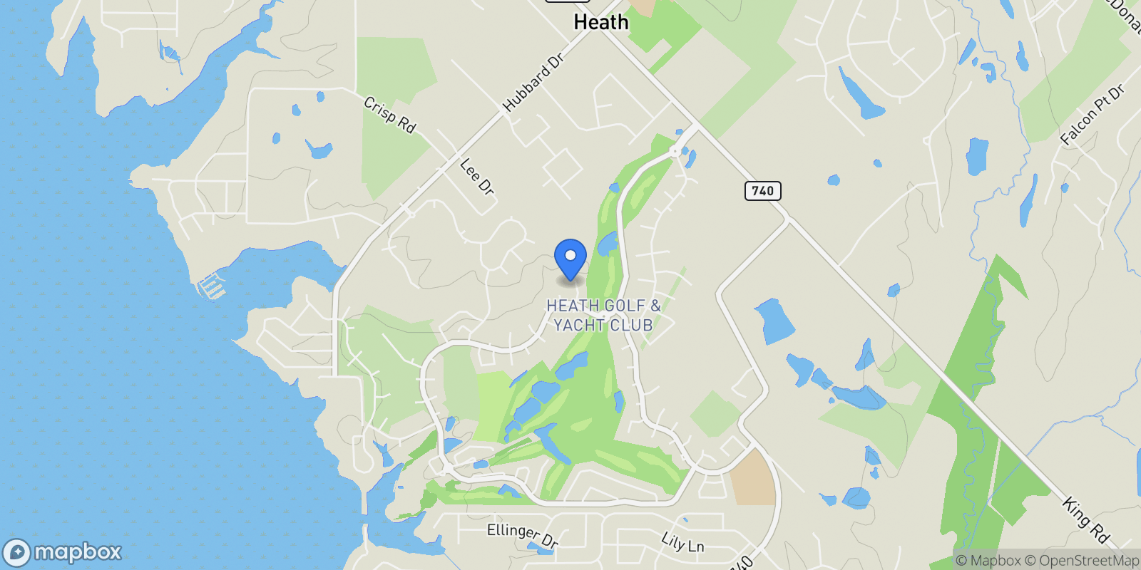 Map showing 117 Deep Water Court , Heath, TX 75032, Heath, Texas, United States.