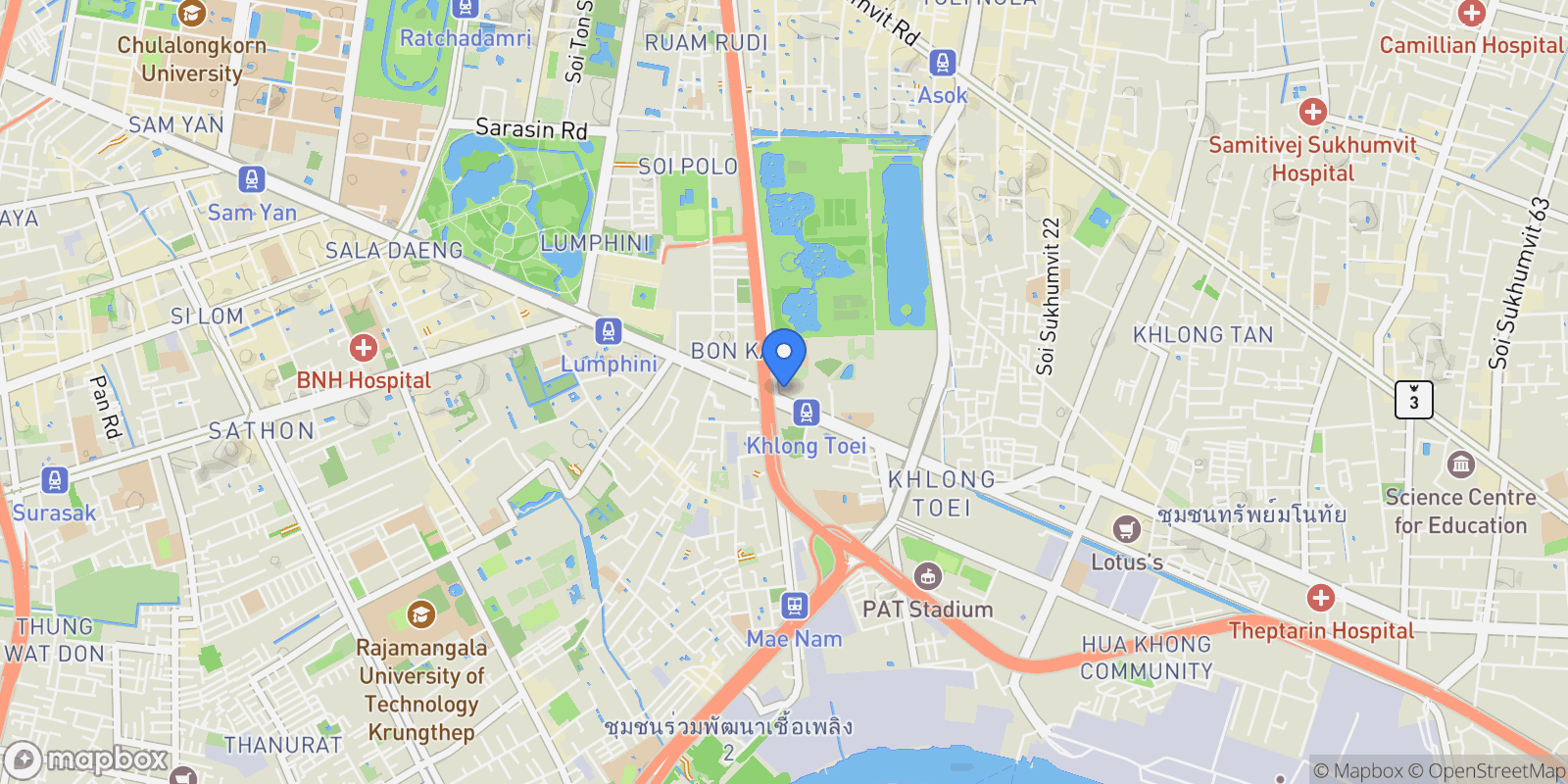 Map showing 1150 Rama IV Rd, Bangkok, 10 10110, Bangkok, Bangkok, Thailand.