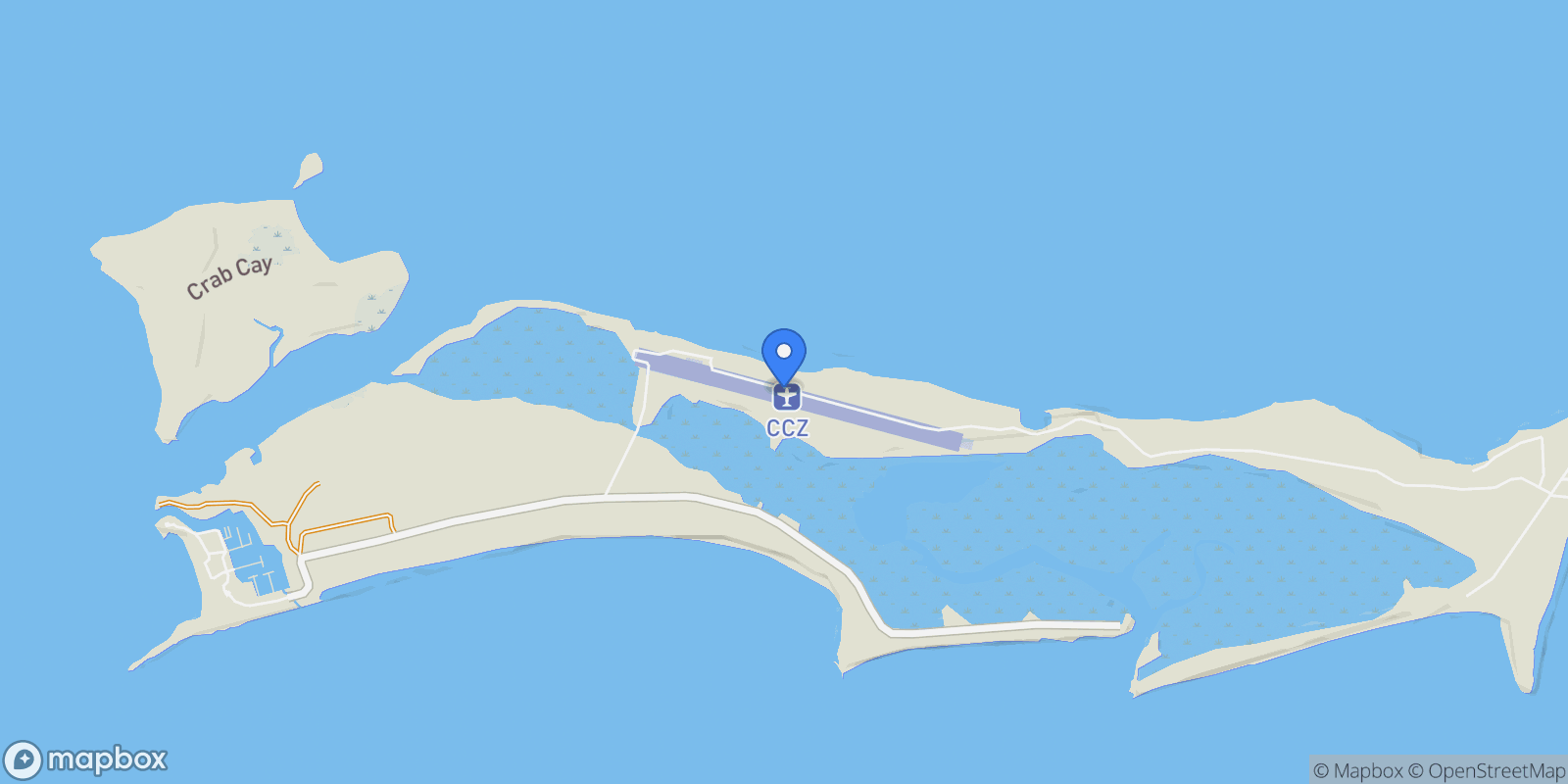 Map showing Villa 707 Chub Cay Resort & Marina  Bahamas, Berry Islands, BY, Freeport, Freeport, The Bahamas.