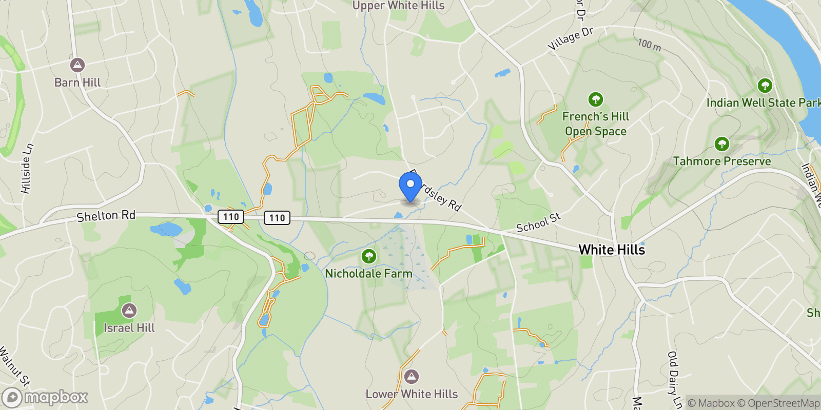 Map showing 20 Nicholdale Road, Shelton, CT 06484, Shelton, Connecticut, United States.
