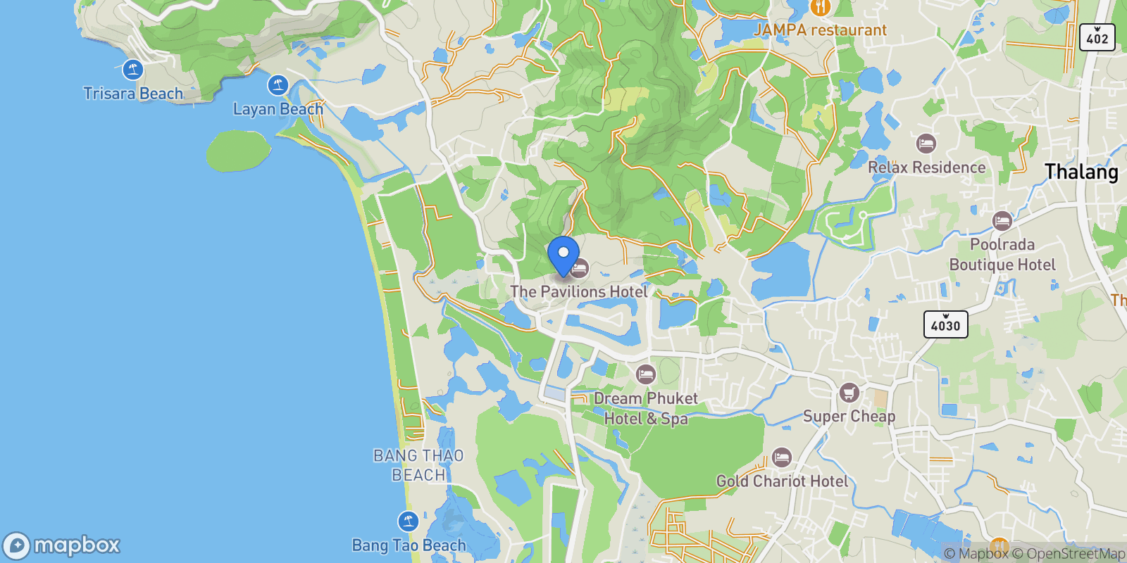 Map showing 31 1, Tambon Choeng Thale, Amphoe Thalang, Chang Wat Phuket 83110, Thailand, Choeng Thale, Phuket, Thailand.