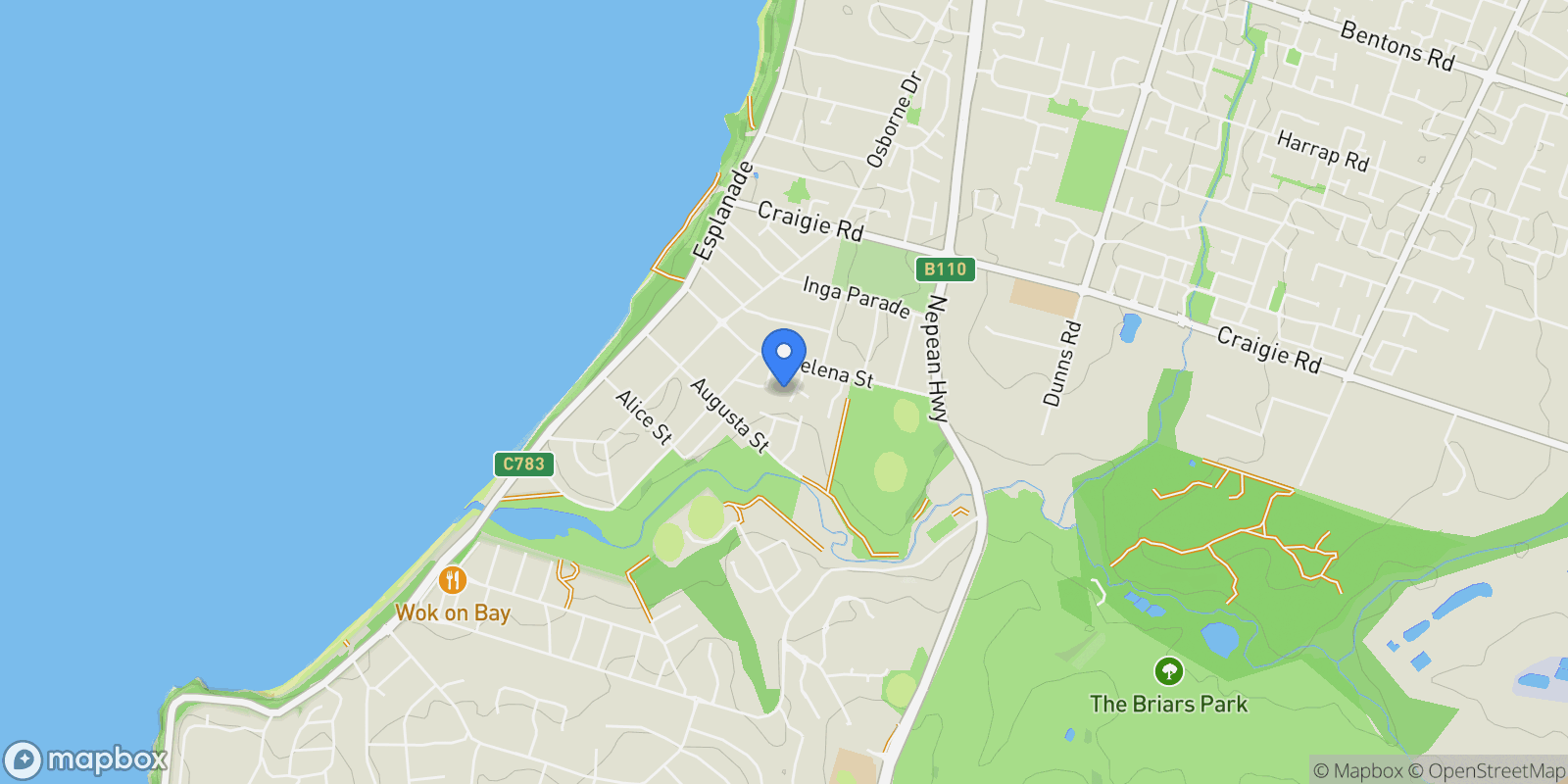 Map showing 6 Magnolia Way, Mount Martha VIC 3934, Australia, Mount Martha, Victoria, Australia.