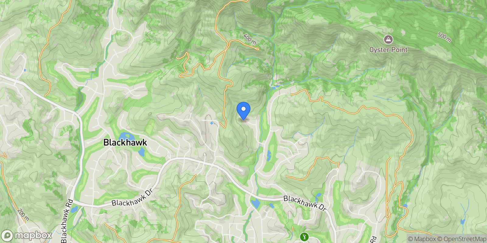 Map showing 4101 Fox Creek Ct, Danville, California, United States.