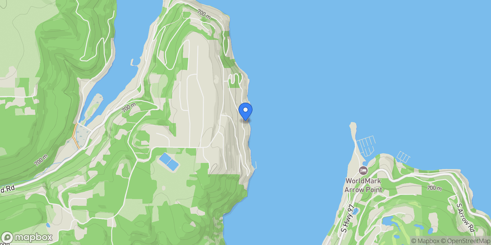 Map showing 4520 S Threemile Point Rd, Coeur d'Alene, ID 83814, Coeur d'Alene, Idaho, United States.