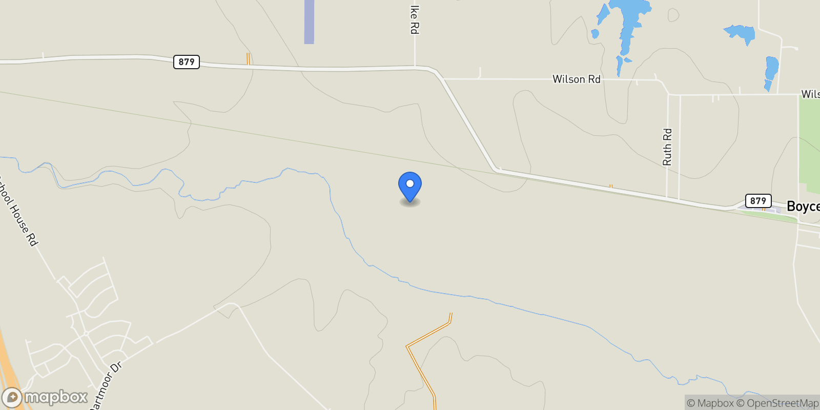 Map showing 1420 FM 387, Waxahachie, Texas, United States.