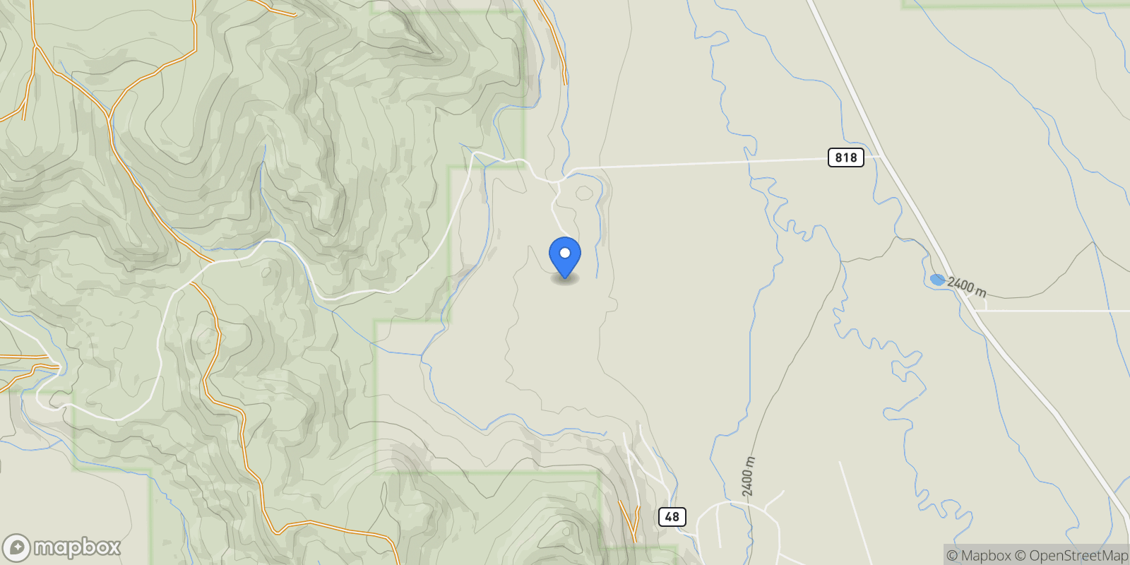 Map showing 347 Overlook Trail, Gunnison, CO, 81230, USA, Crested Butte, Colorado, United States.