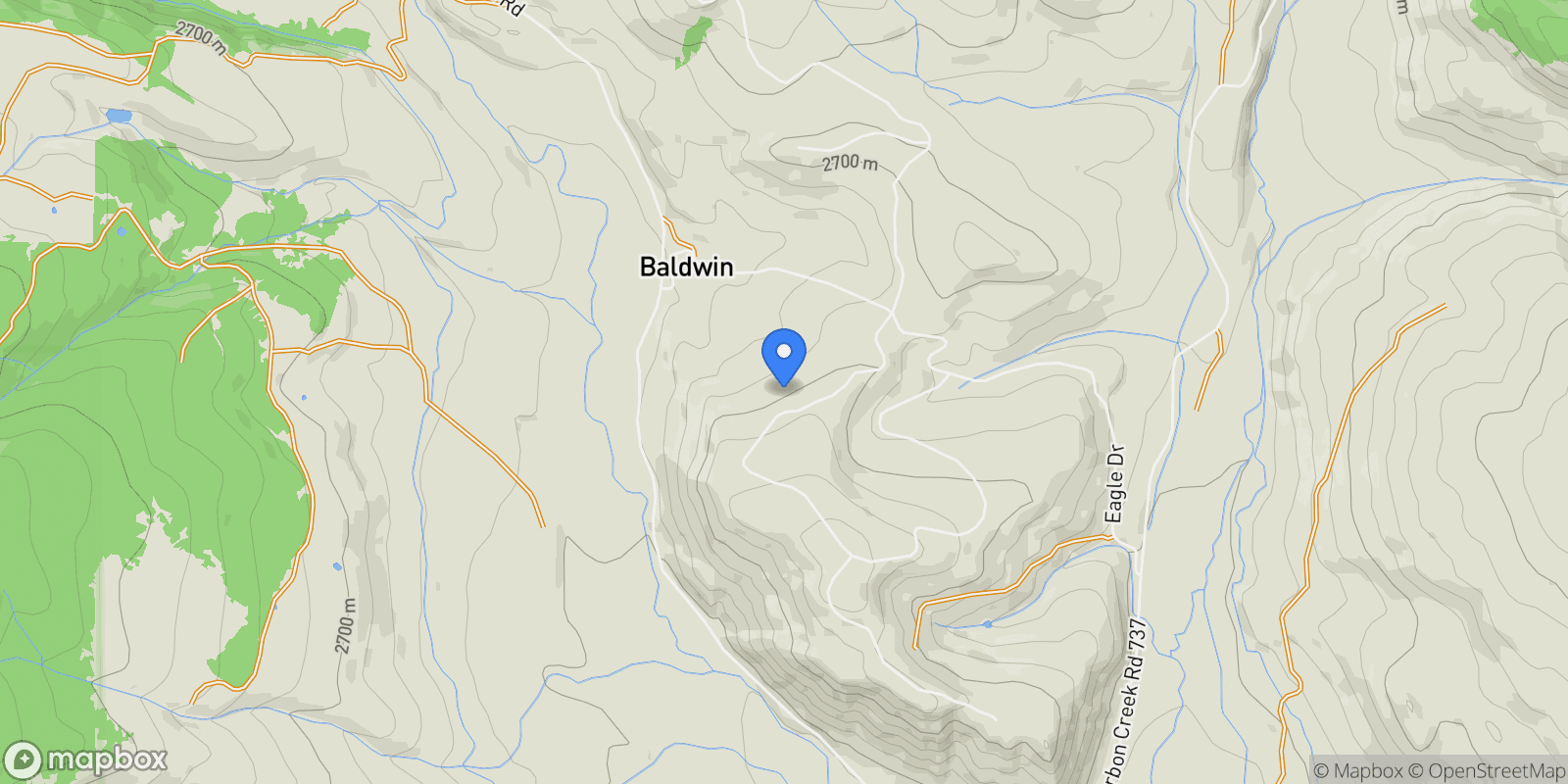 Map showing 289 Star Mountain Drive, Gunnison, CO, 81230, USA, Crested Butte, Colorado, United States.