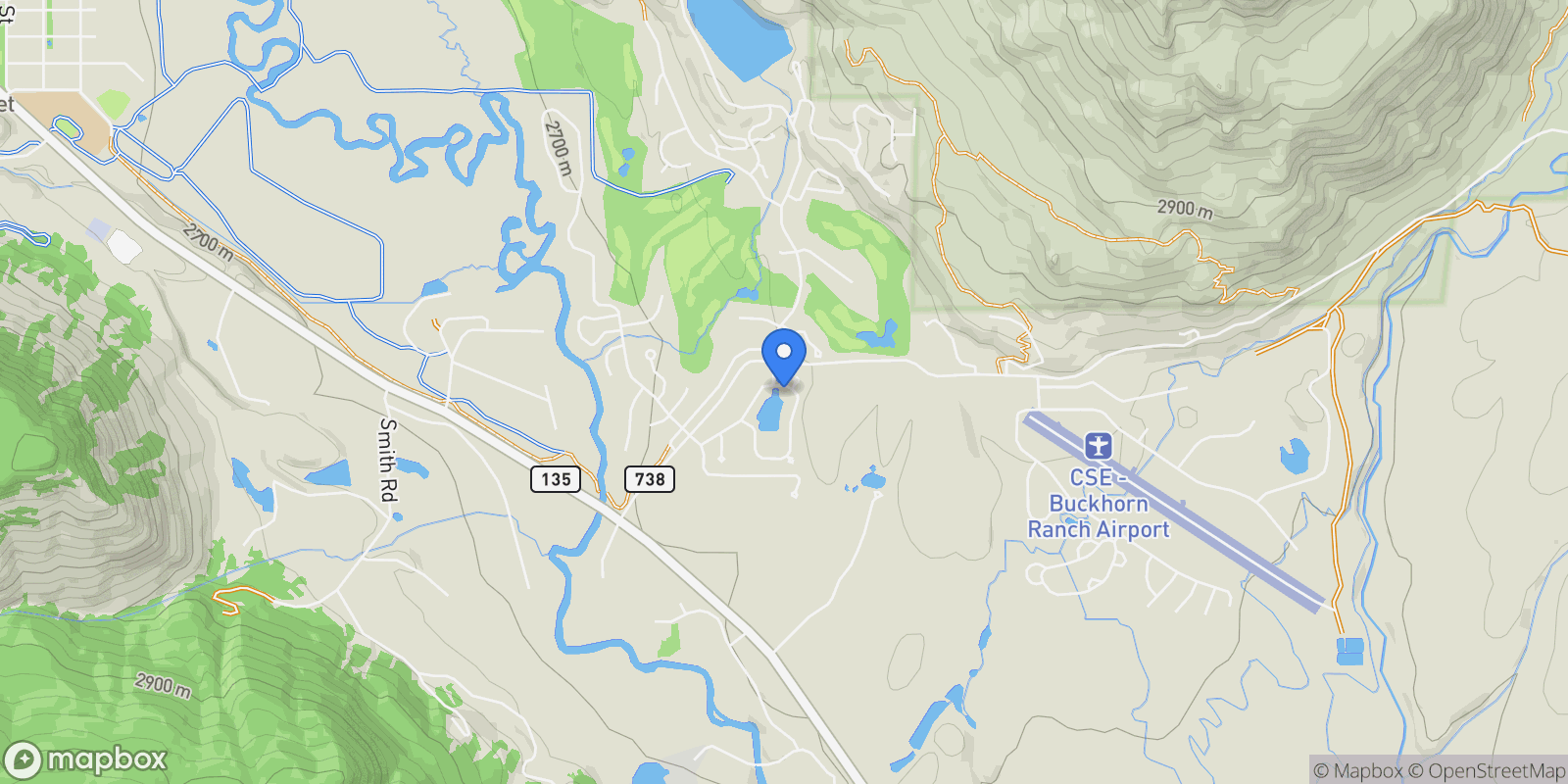 Map showing 262 Larkspur Loop, Crested Butte, CO, 81224, USA, Crested Butte, Colorado, United States.