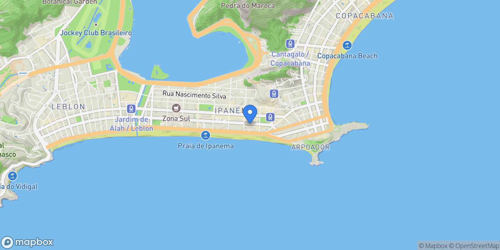 Map showing R. Prudente de Morais, 331, Rio de Janeiro, State of Rio de Janeiro, Brazil.
