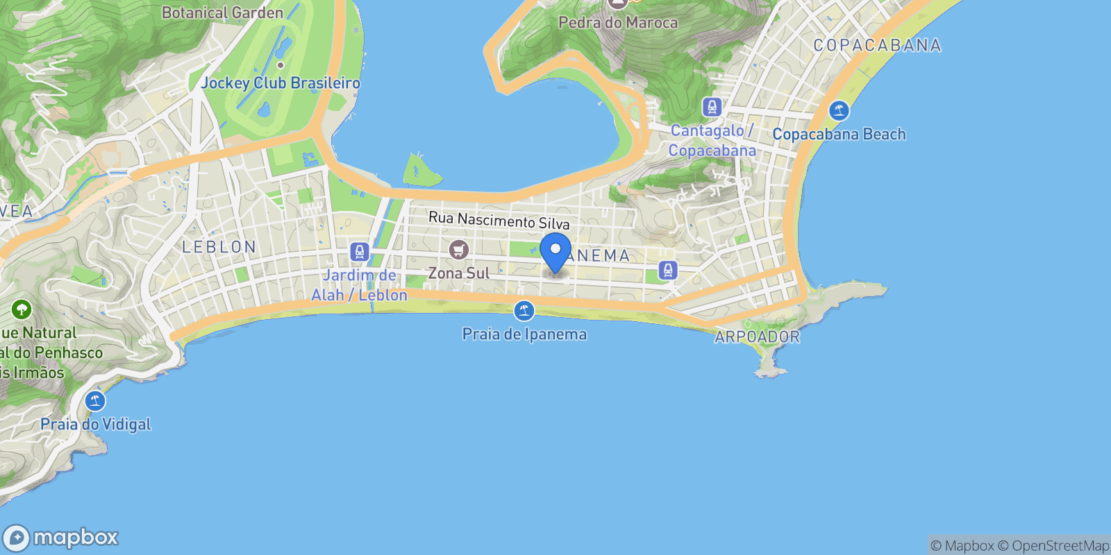 Map showing R. Prudente de Morais, 786, Rio de Janeiro, State of Rio de Janeiro, Brazil.