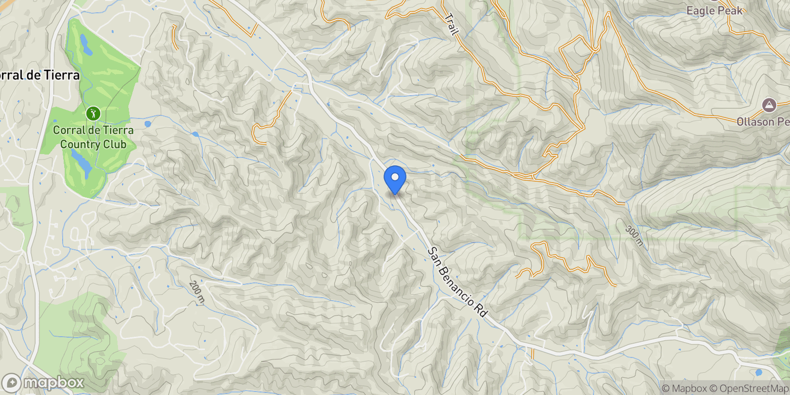 Map showing 180 San Benancio Road, Salinas, California, United States.