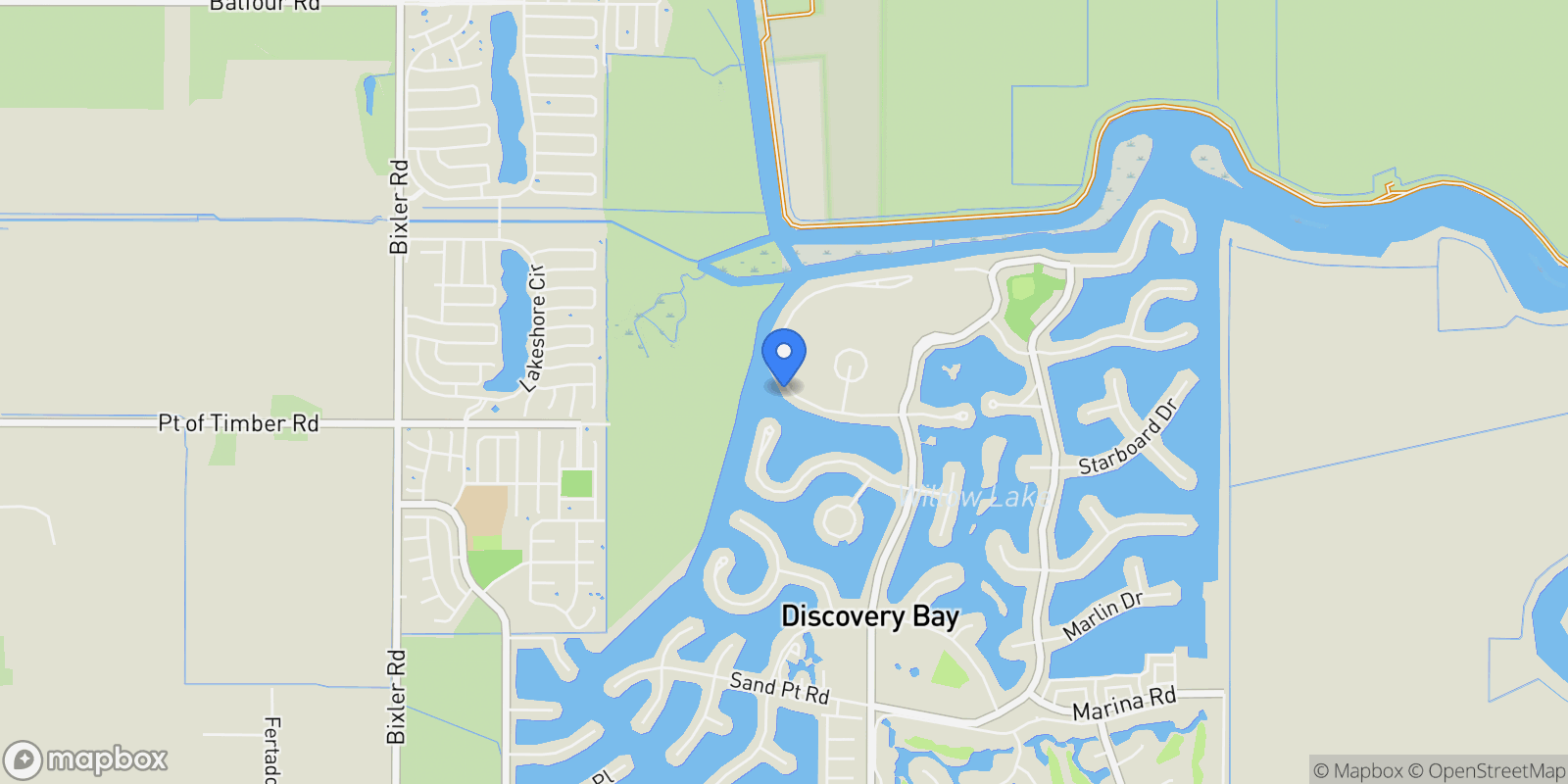 Map showing 4930 Discovery Pt, Discovery Bay, California, United States.