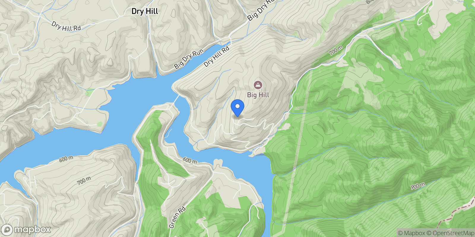 Map showing 139 Lakeridge Lane, Butler, TN 37640, Mountain City, Tennessee, United States.