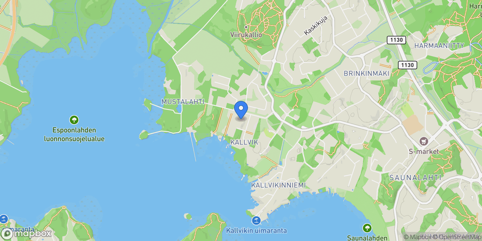 Map showing Mustanlahdentie 4 A 11, Espoo, 18 02780, Espoo, Uusimaa, Finland.