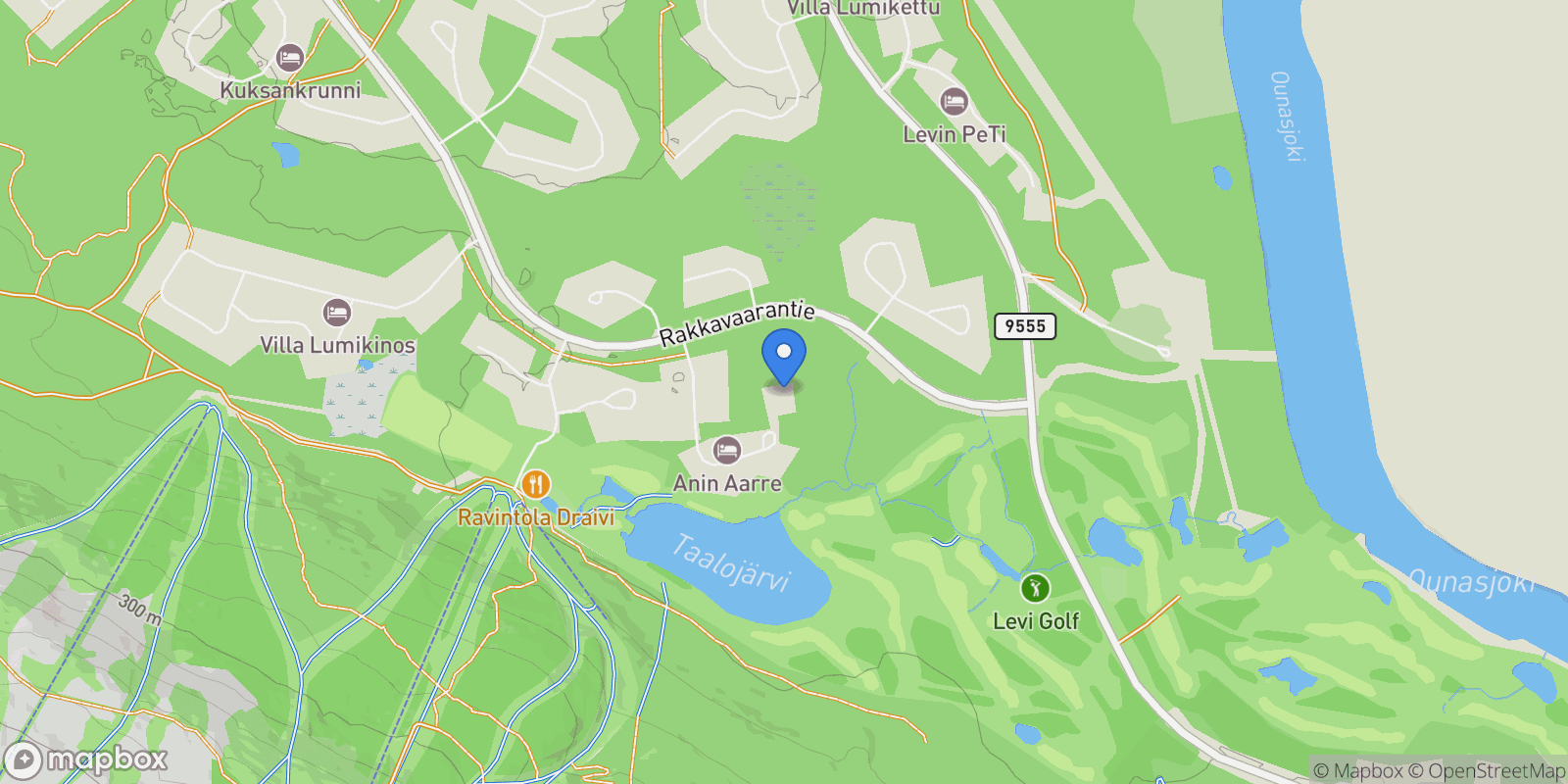 Map showing Raitotie 24 B, Kittilä, 18 99130, Kittilä, Lapland, Finland.
