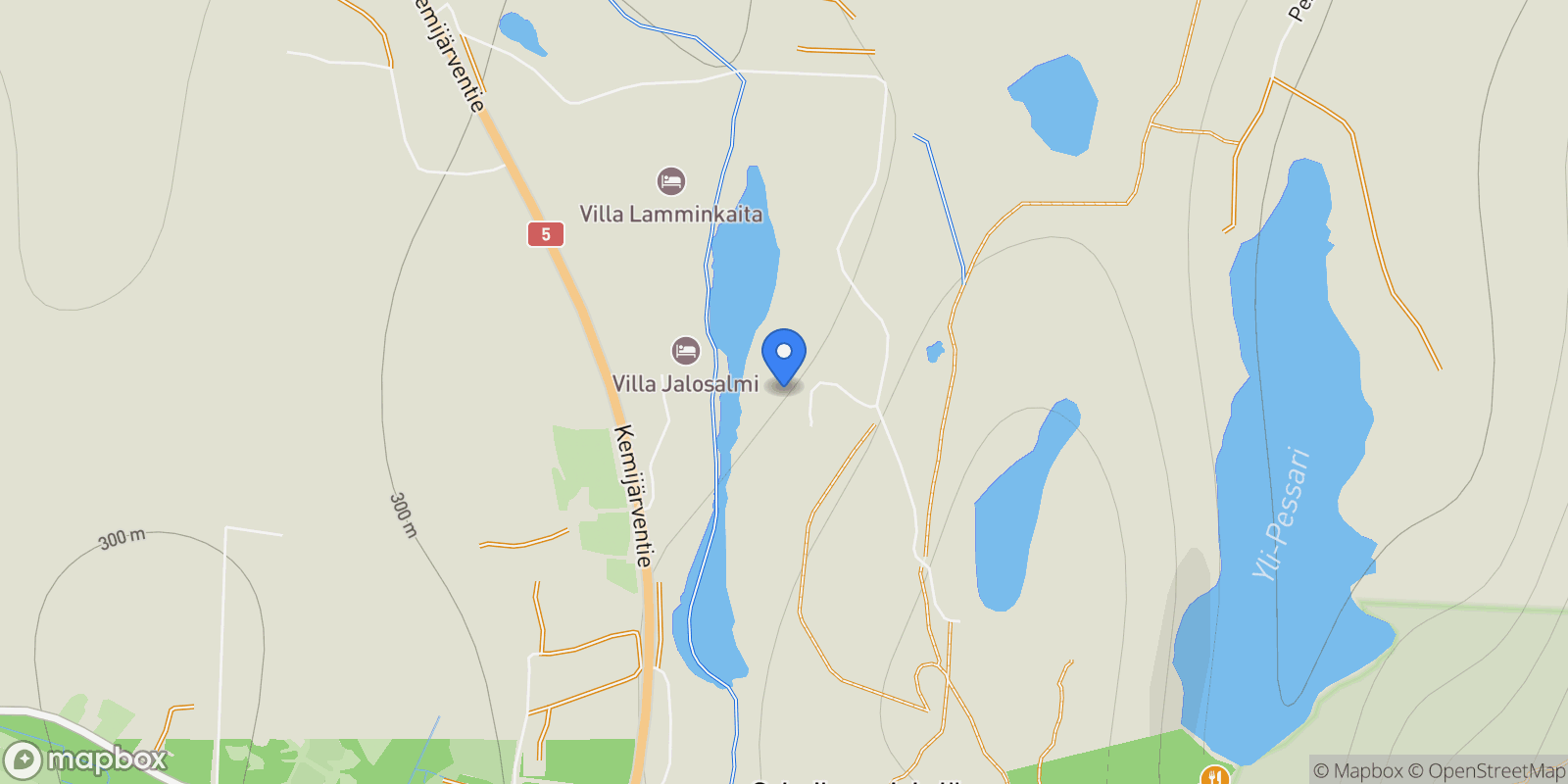 Map showing Salmenhuipuntie 8, Kuusamo, 14 93830, Kuusamo, Finland.