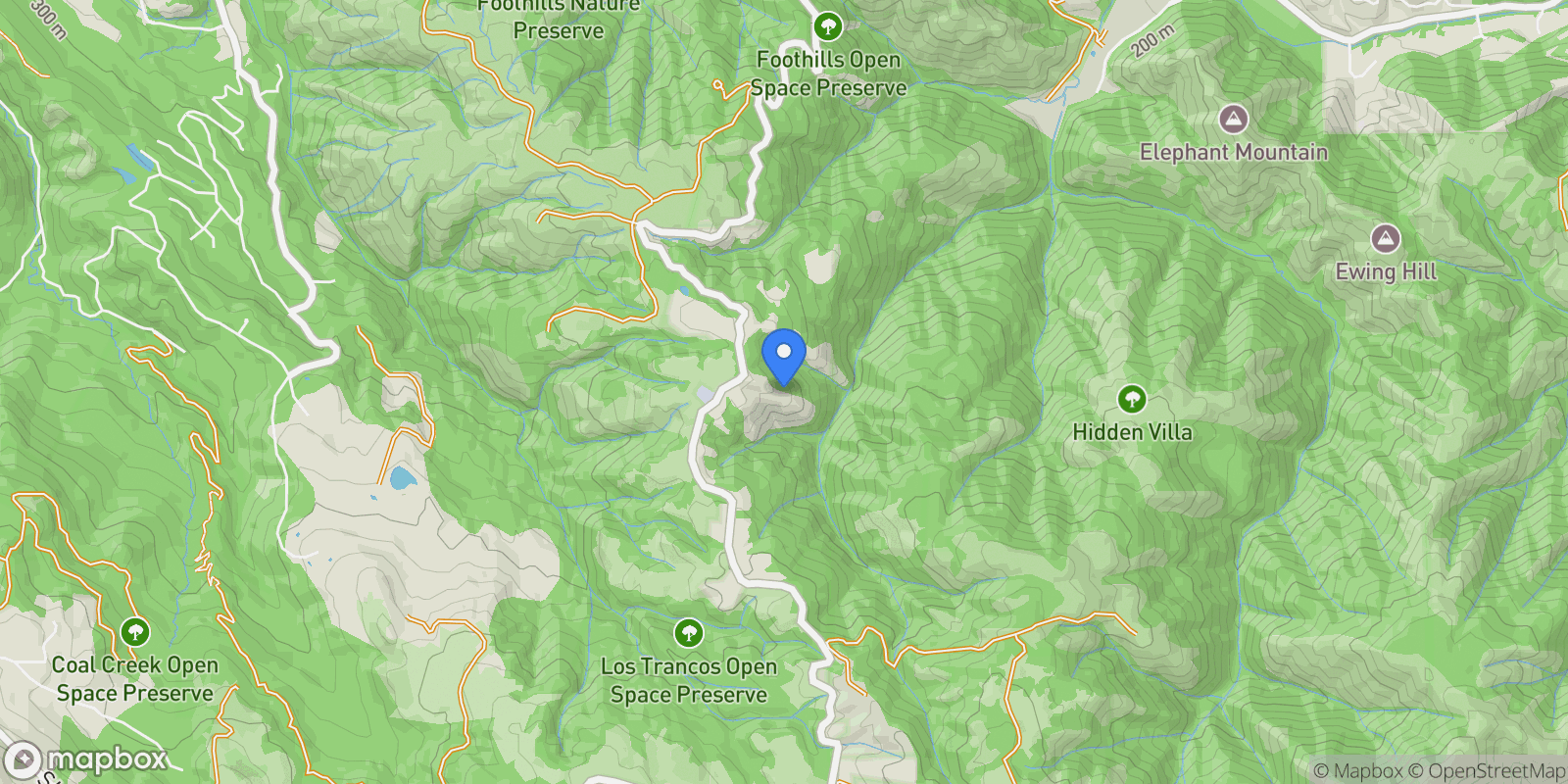 Map showing 3875 Page Mill Road, Palo Alto, California, United States.