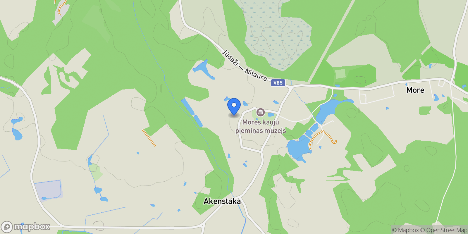 Map showing Saulstari, Sigulda, 091, More, Sigulda Municipality, Latvia.