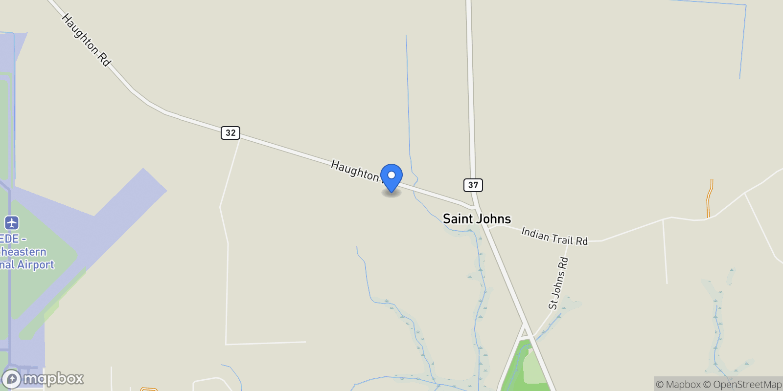 Map showing 632 Poplar Neck Rd, Edenton, NC 27932, Edenton, North Carolina, United States.