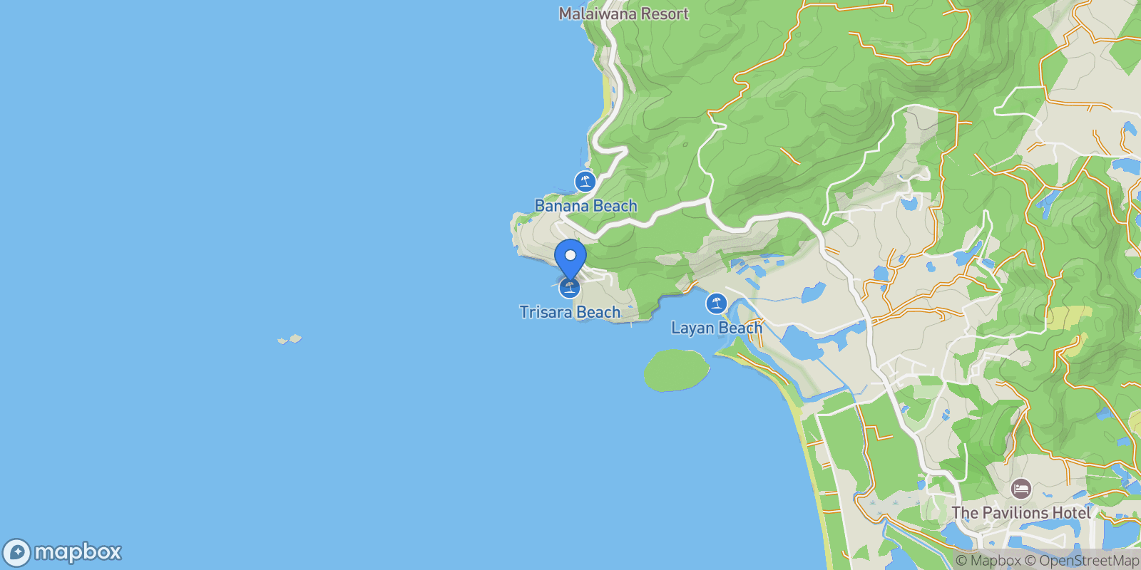 Map showing 27PG+855, Choeng Thale, Thalang District, Phuket 83110, Thailand, Choeng Thale, Phuket, Thailand.