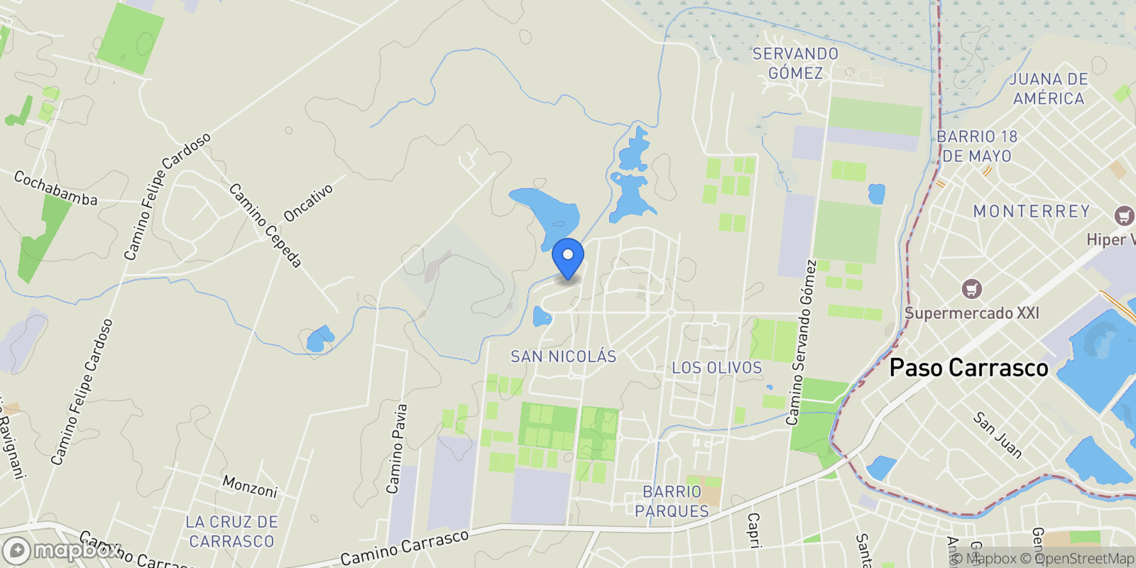 Map showing 7081 Cremona St 7 Street, Montevideo, MO, Montevideo, Departamento de Montevideo, Uruguay.
