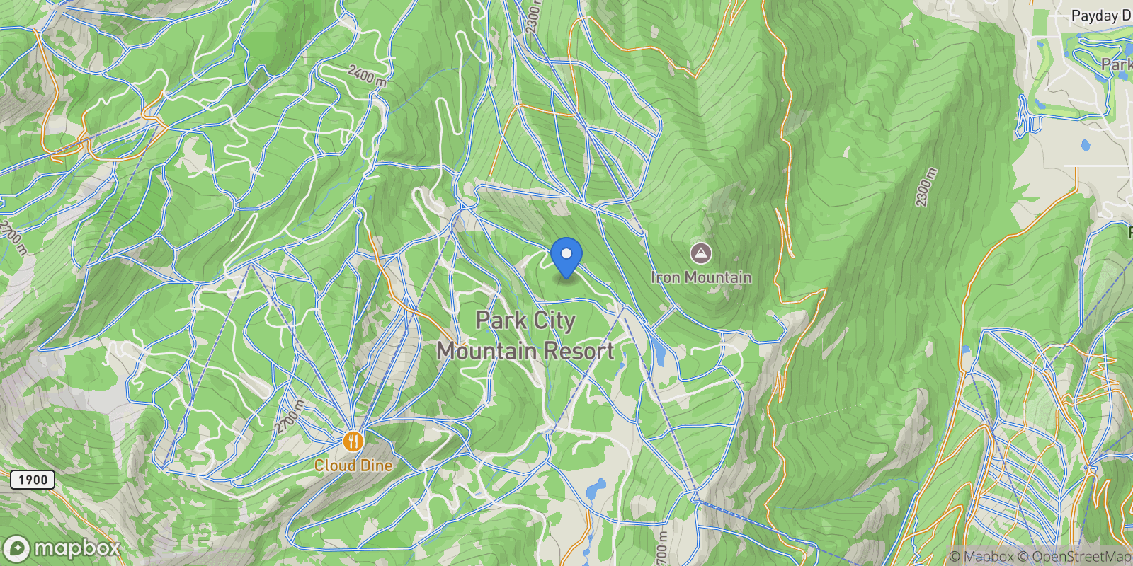 Map showing 217 White Pine Canyon Road, Park City, UT 84060, Park City, UT, United States.