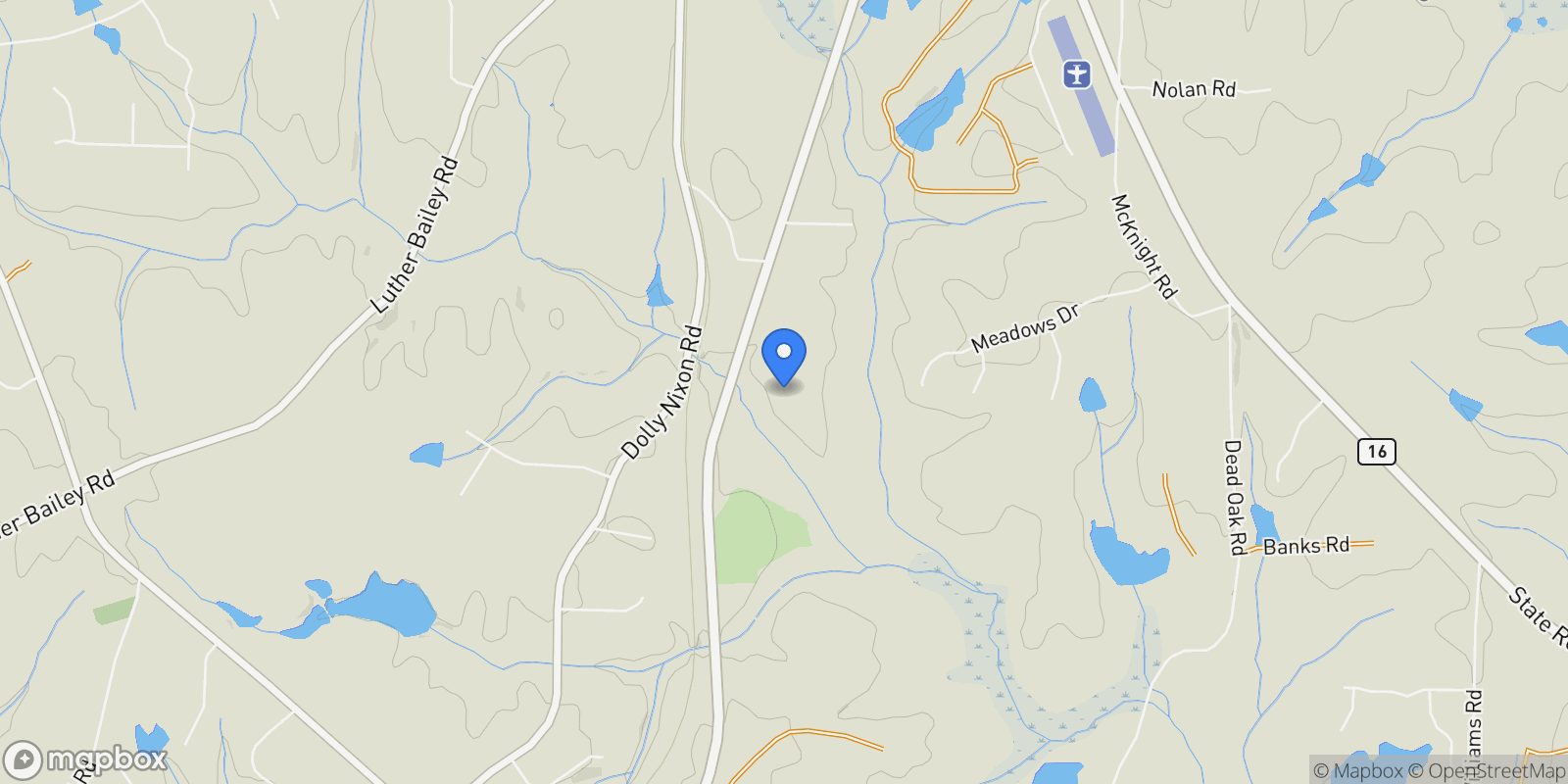 Map showing Senoia, Georgia, United States.