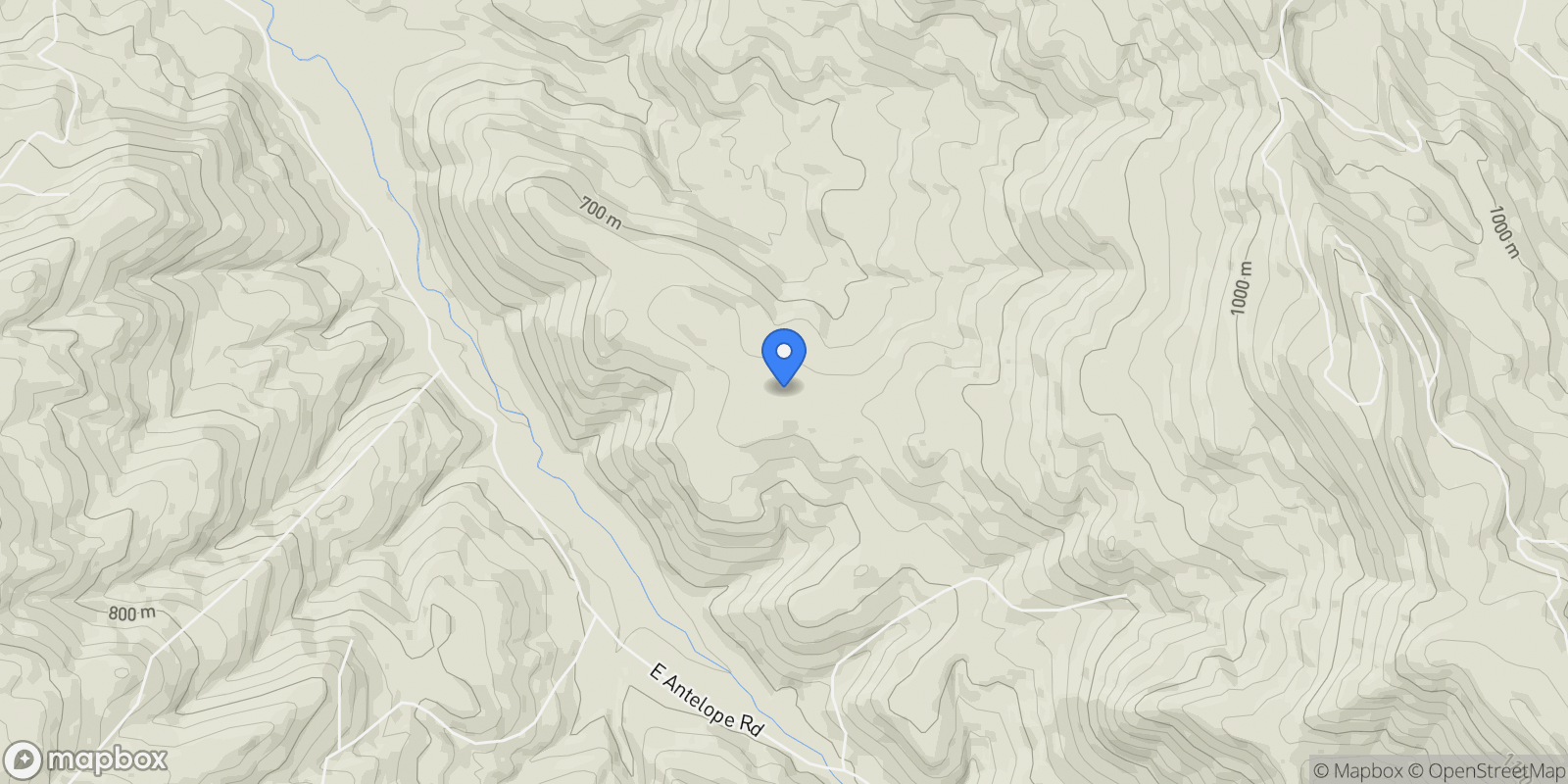 Map showing 7555 E Antelope Rd, Eagle Point, Oregon, United States.