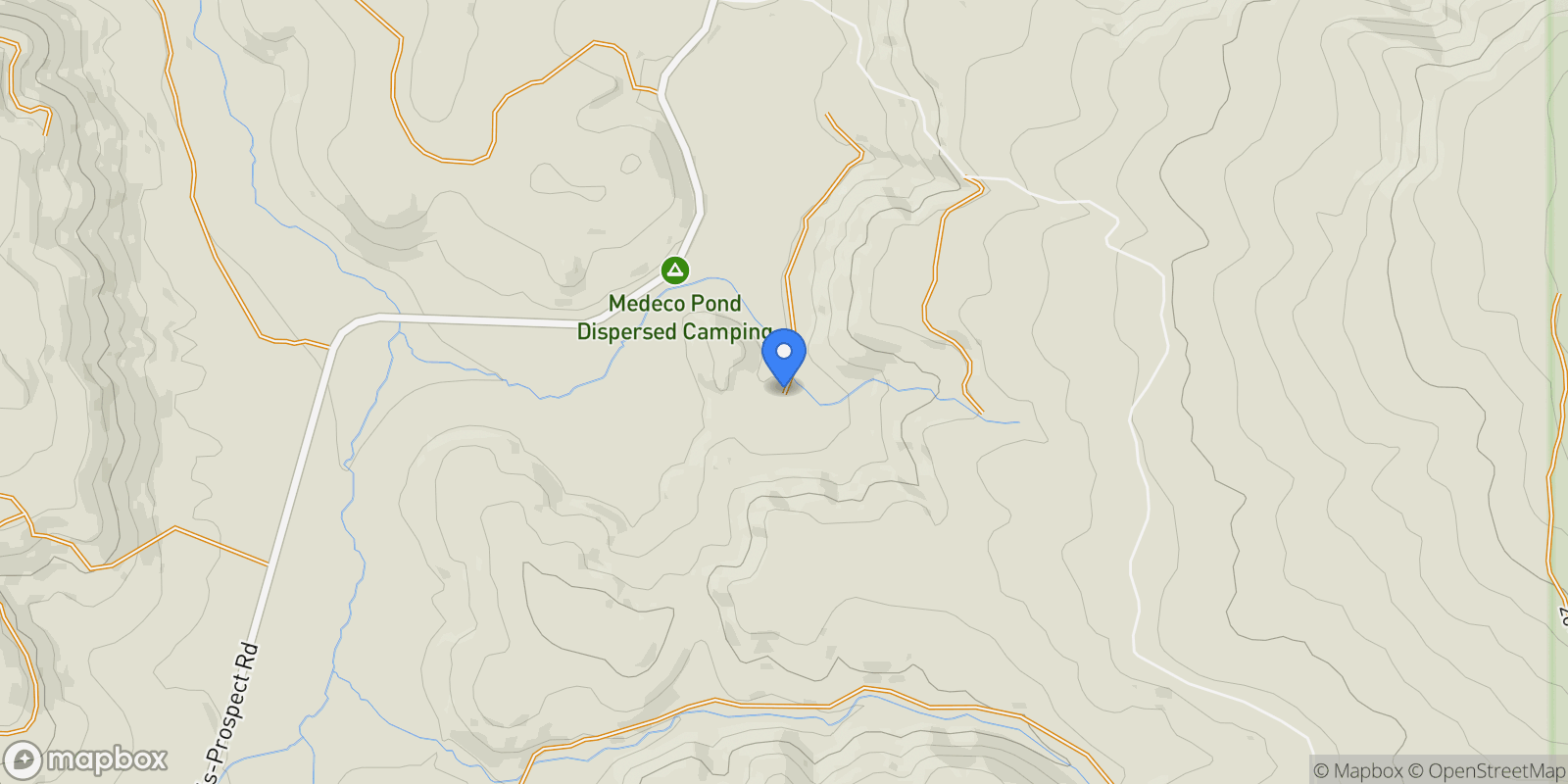 Map showing 1240 Parsnip Loop, Butte Falls, Oregon, United States.