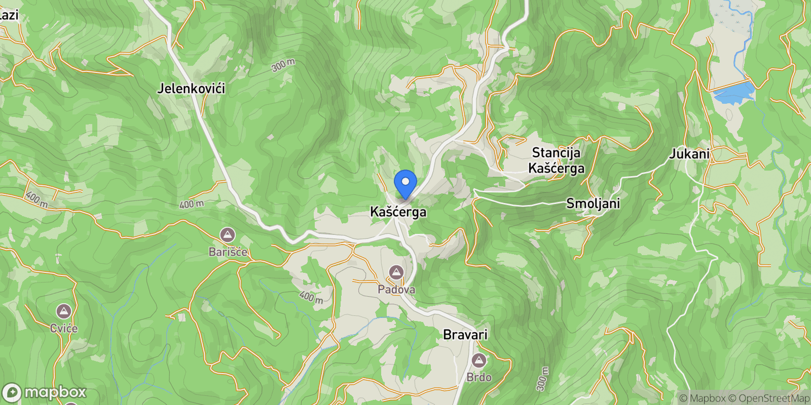 Map showing Grad Pazin, Istria County, Croatia.