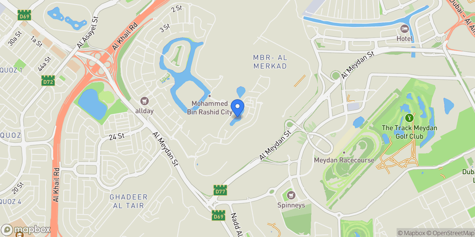 Map showing 576Q+P4 - Dubai - United Arab Emirates, Dubai, Dubai, United Arab Emirates.