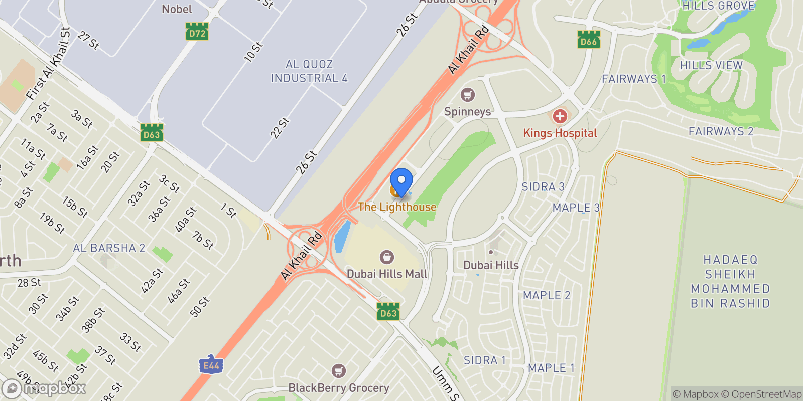 Map showing 464R+CCG - Dubai - United Arab Emirates, Dubai, Dubai, United Arab Emirates.