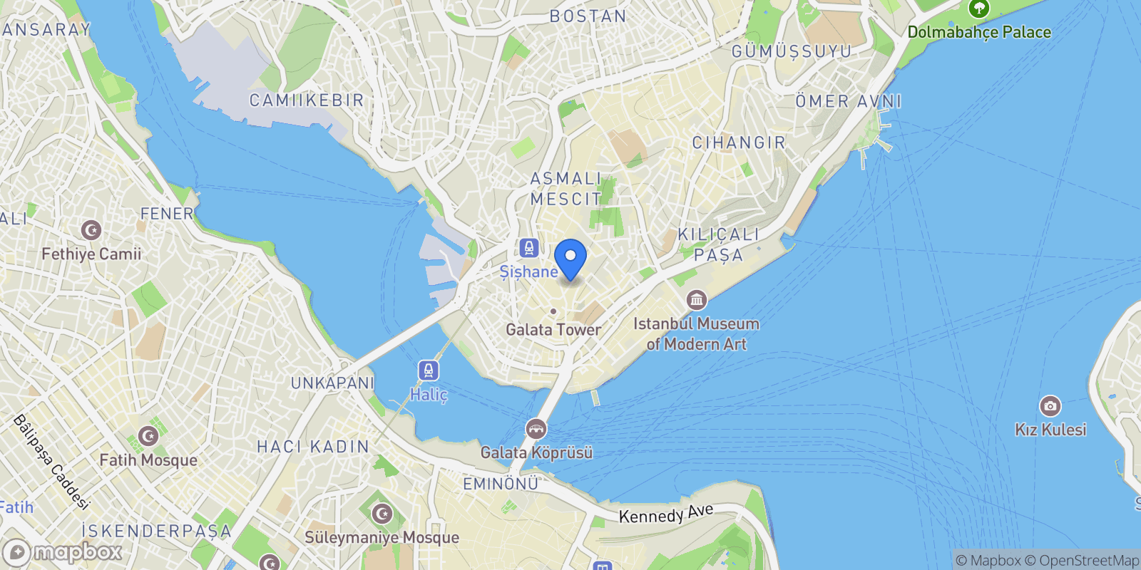 Map showing 18 Serdar-ı Ekrem Caddesi #3, Beyoğlu, İstanbul 34421, İstanbul, İstanbul, Turkey.